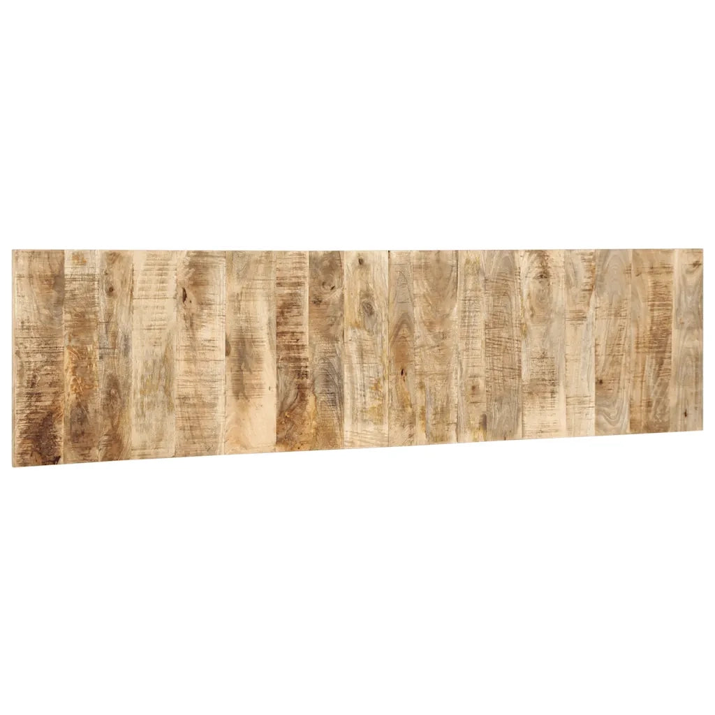 Testiera 200 cm in Legno Massello di Mango Grezzo 4017515