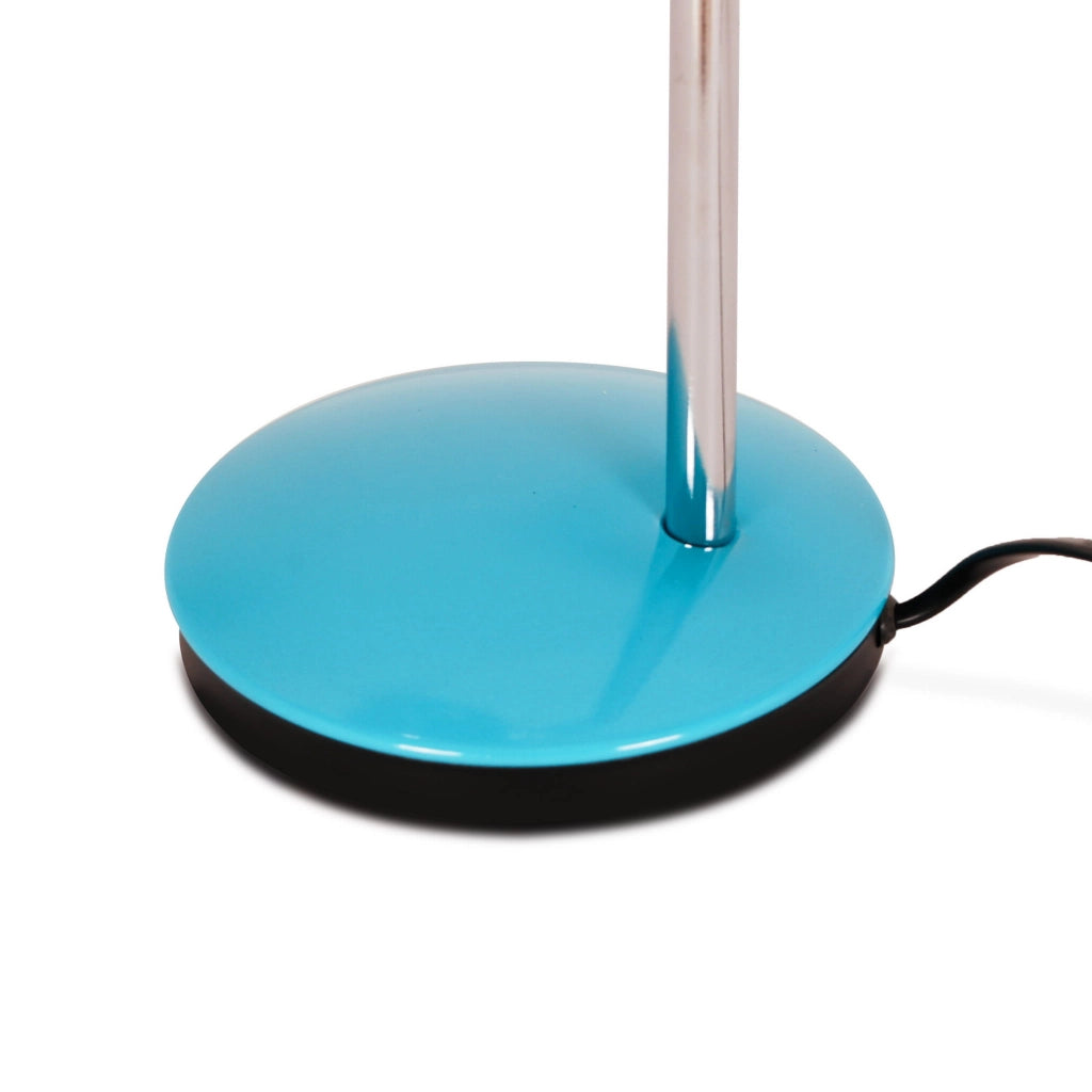 Lampada da scrivania Kajtek turchese cromata Kaja K-MT-200