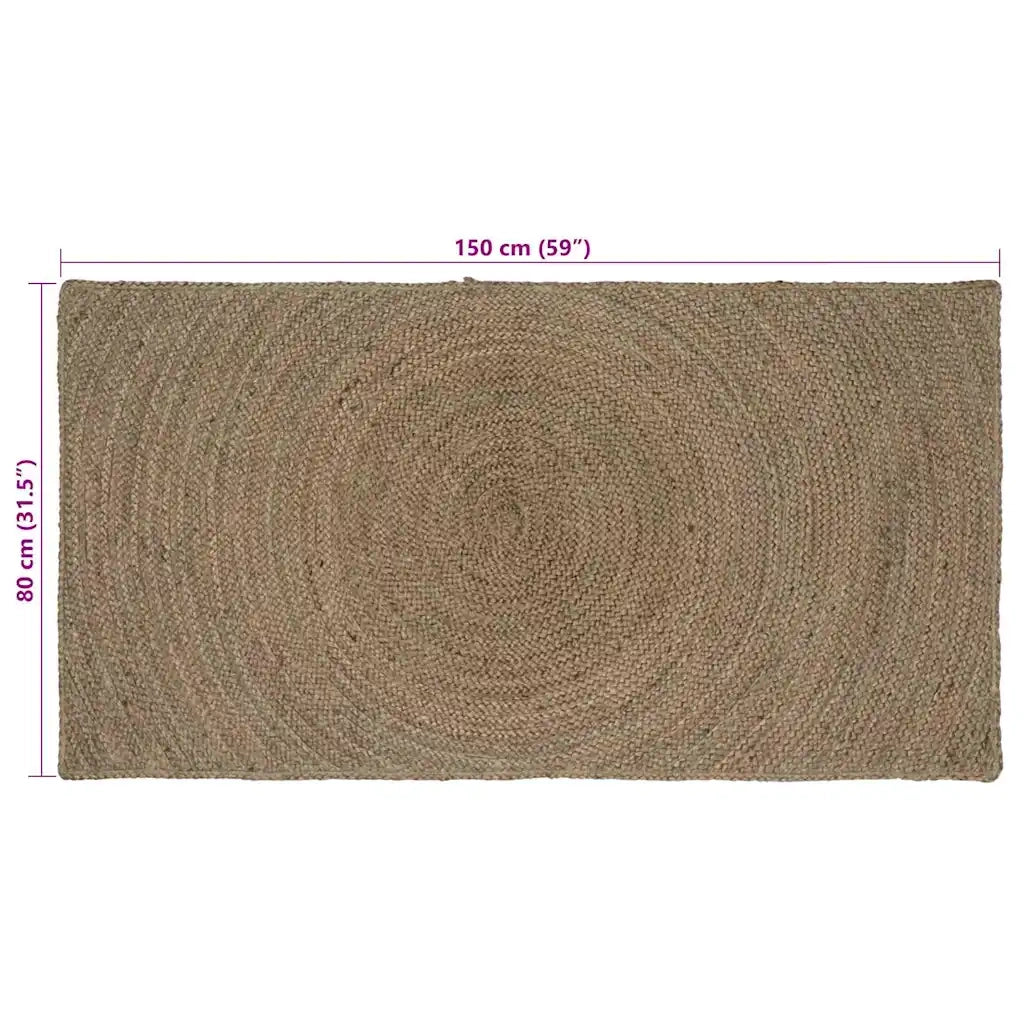 Tappeti per area Grigio 80 x 150 cm Juta 42010534