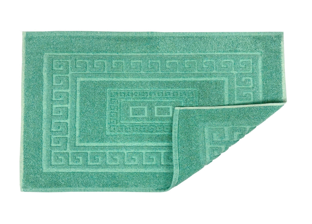 Tappeto Da Bagno Disegno Torino Colore Verde - 60x90 - Verde