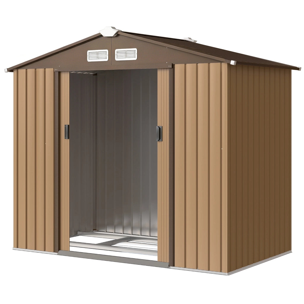 Casetta da giardino ¨C zephmum ¨C 2,5 m2 verde acciaio