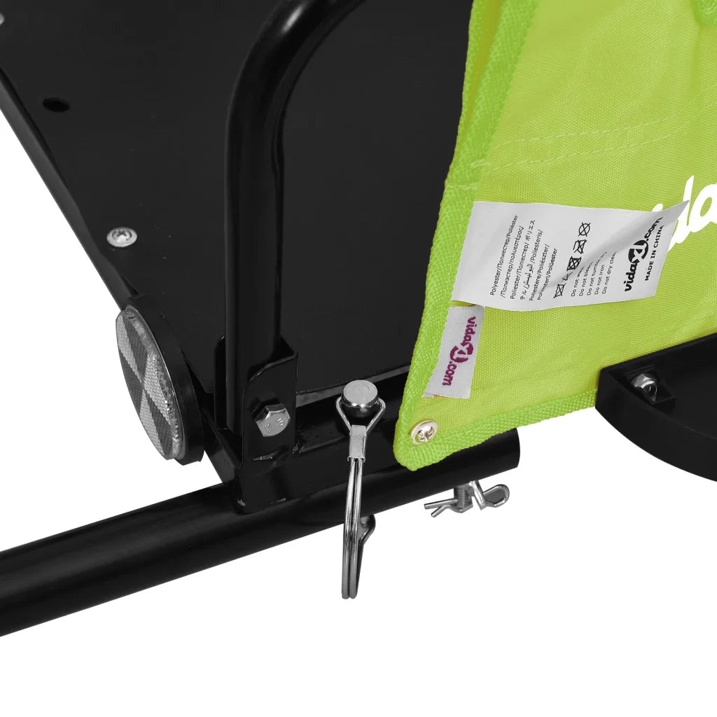 Rimorchio da Bici Verde Oxford e Ferro 94165