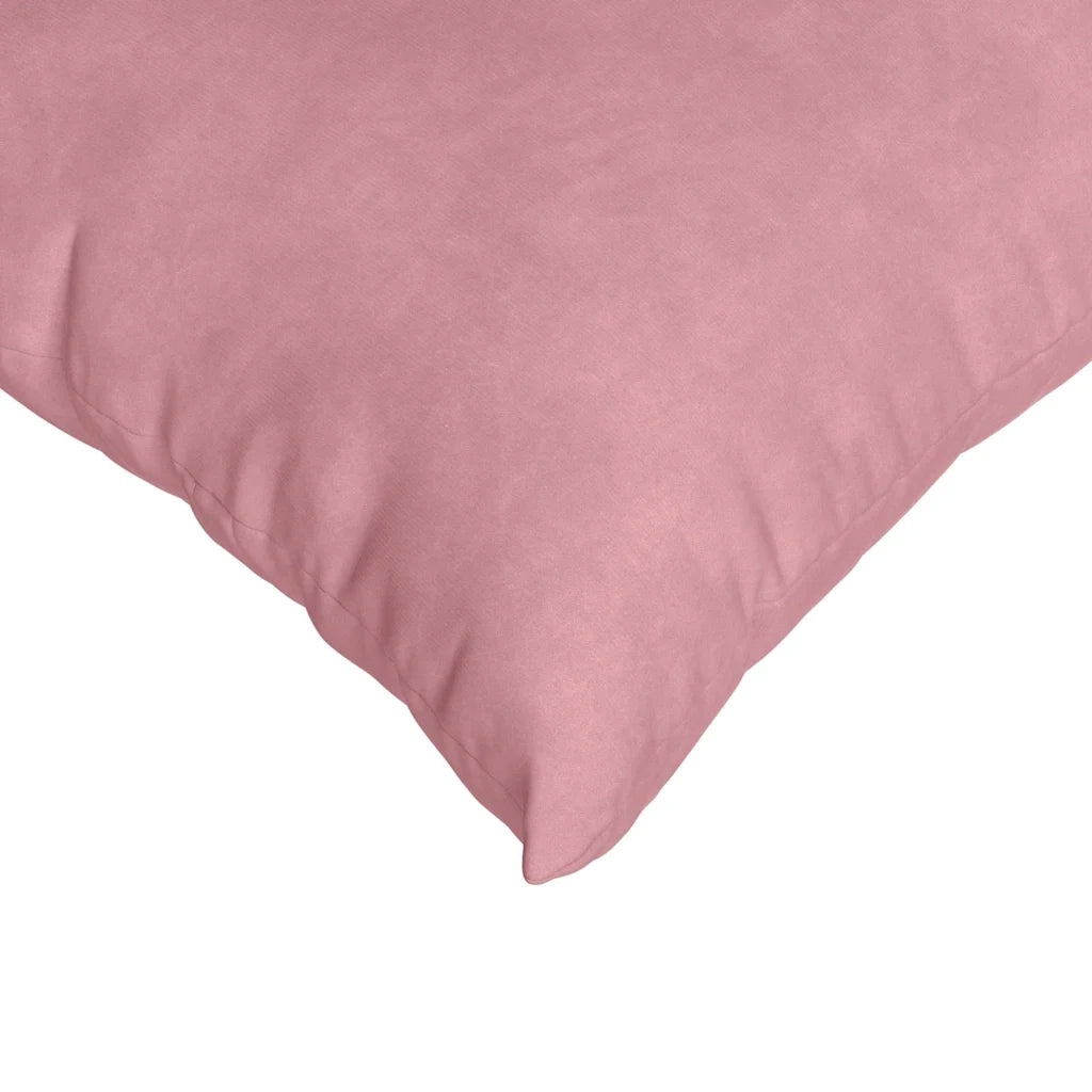 Cuscini da Divano 2 pz | Cuscini per sedie Rosa 80 x 40 cm Tessuto in Cords