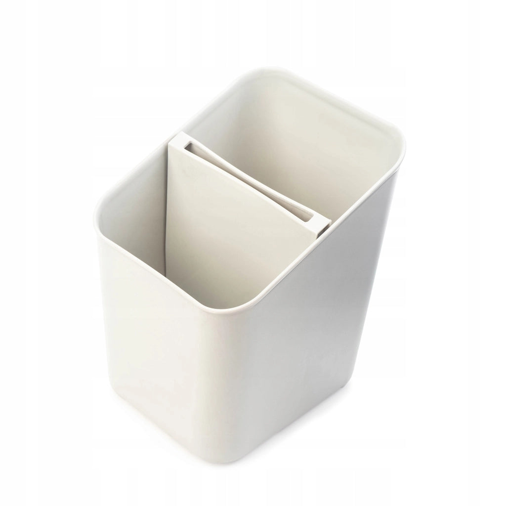 KADAX Scolaposate Organizer per utensili, contenitore in plastica bianca