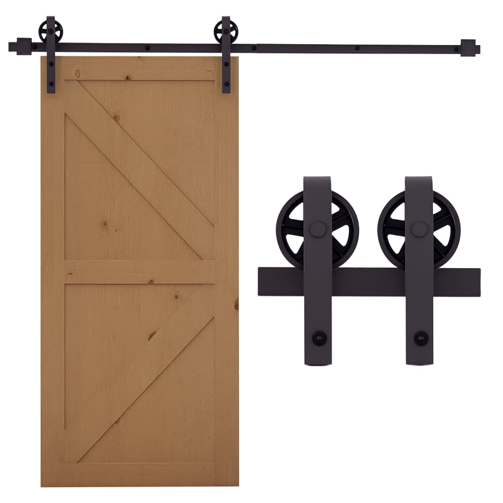 Guida per Porta Scorrevole ¨C Minimal ¨C Legno Acciaio 183 cm