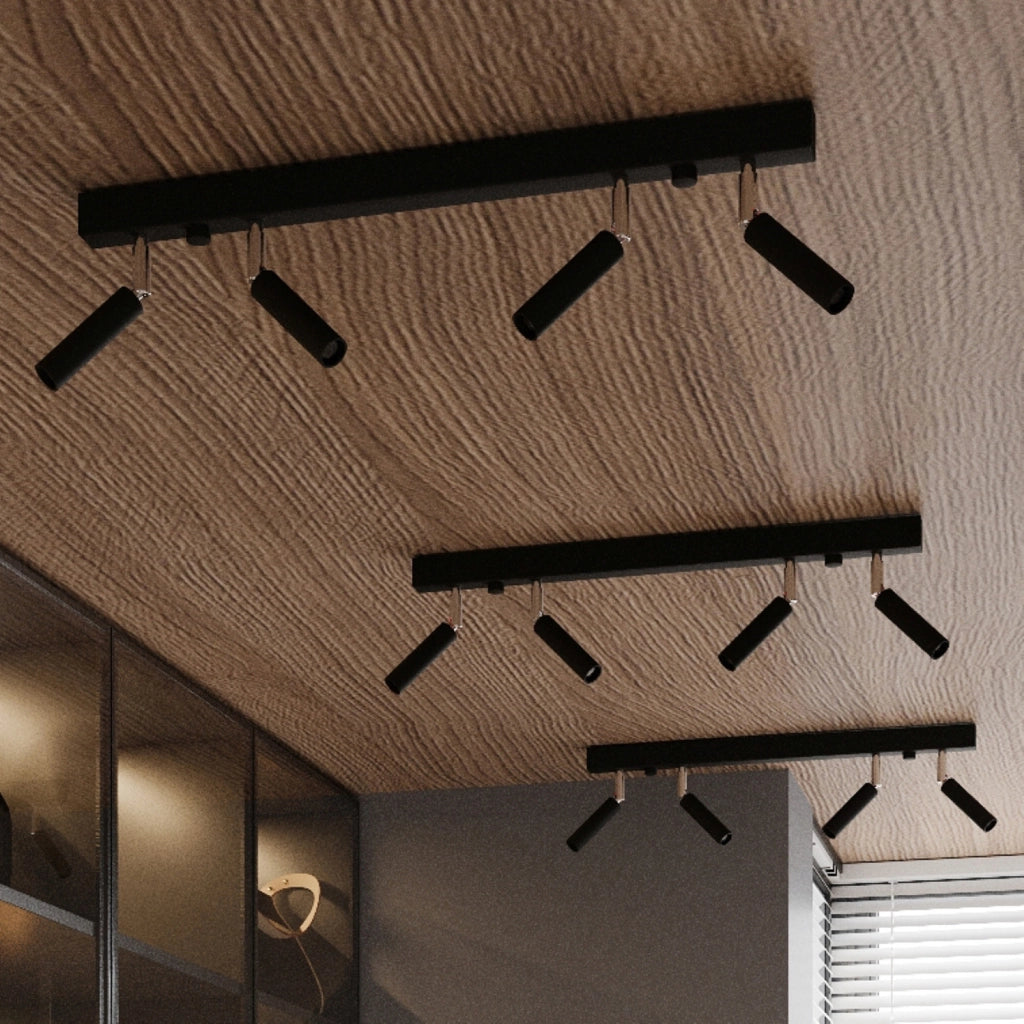 Lampada da soffitto EYETECH 2 nero