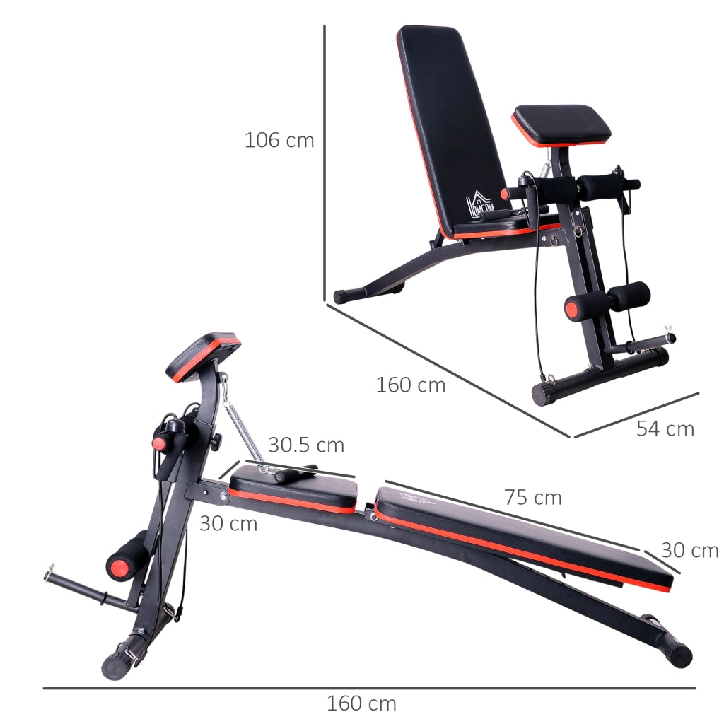 Panca Palestra Pieghevole ¨C Minimal ¨C Rosso