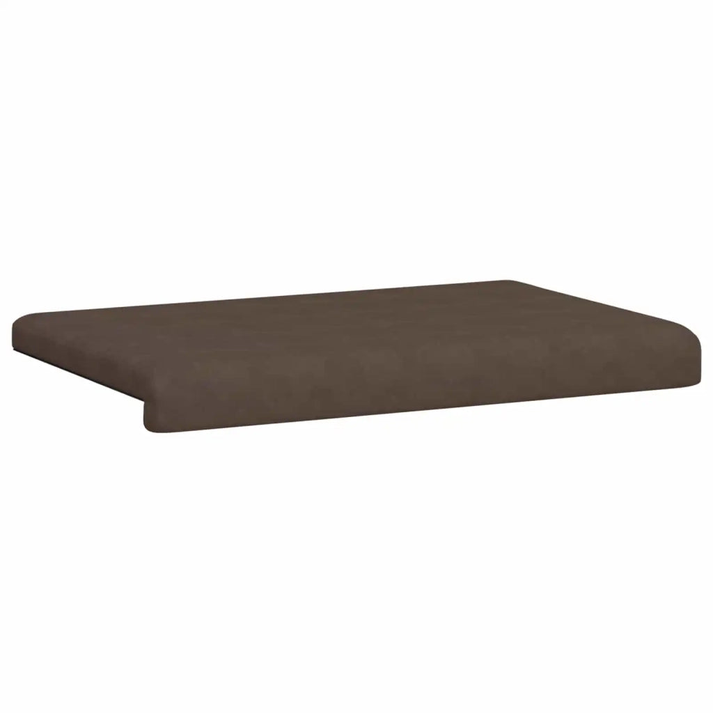Cuscino per panchina Microfibra Marrone Profondità 35 cm 42043205