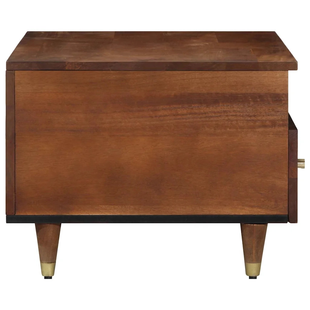 Tavolino da salotto | Tavolino da caff¨¨ | Tavolino da Soggiorno con cassetto Marrone miele 80 x 54 x 40 cm