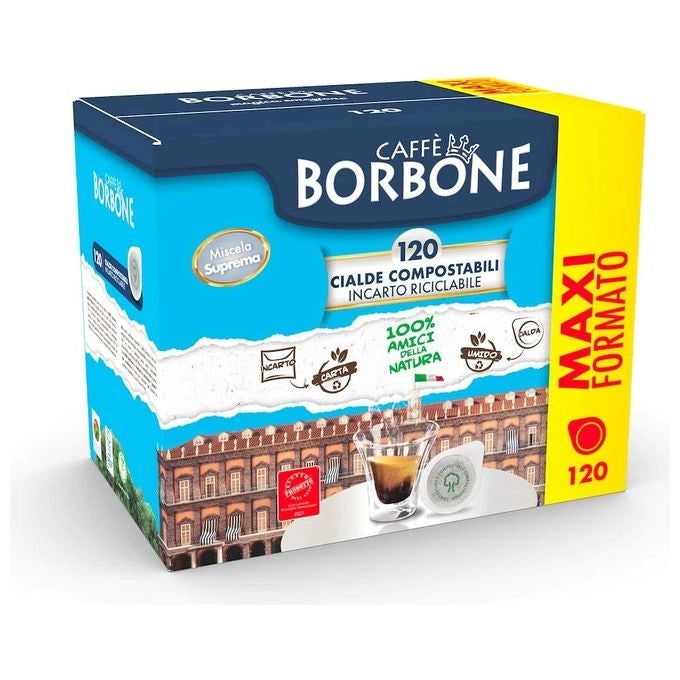 Caffè Borbone Cialda Miscela Suprema - confezione da 120 pezzi