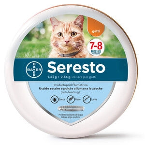 BAYER COLLARE GATTI SERESTO MENO DI 8 KG- 1,0 pz