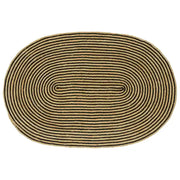 Tappeti per area Naturale e Nero 122 x 183 cm Juta 42010768