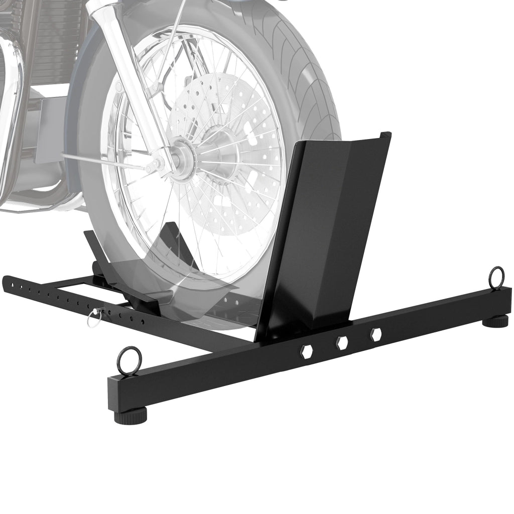 Supporto per gomma moto regolabile ¨C Minimal ¨C Nero per ?34-84 cm 816,5 kg