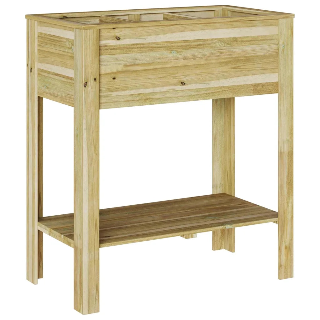Vaso Alto Marrone 85,5 x 46,5 x 96 cm Legno di pino impregnato 42013033