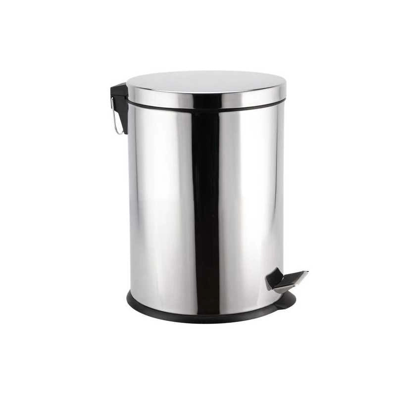 Pattumiera Pedale Inox L 30 Ladydoc 08823