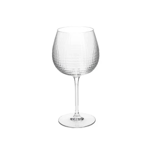 set 6 Bicchieri disco gin in vetro sonoro trasparente cl 60