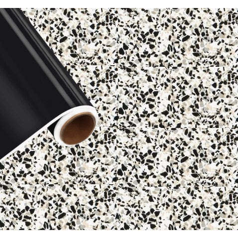 PLASTICA ADESIVA 45X200CM MARMO GRANITO GRIGIO