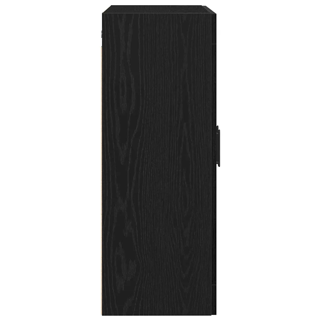 Mobile a muro Rovere Nero 69,5 x 34 x 90 cm Legno multistrato 862950