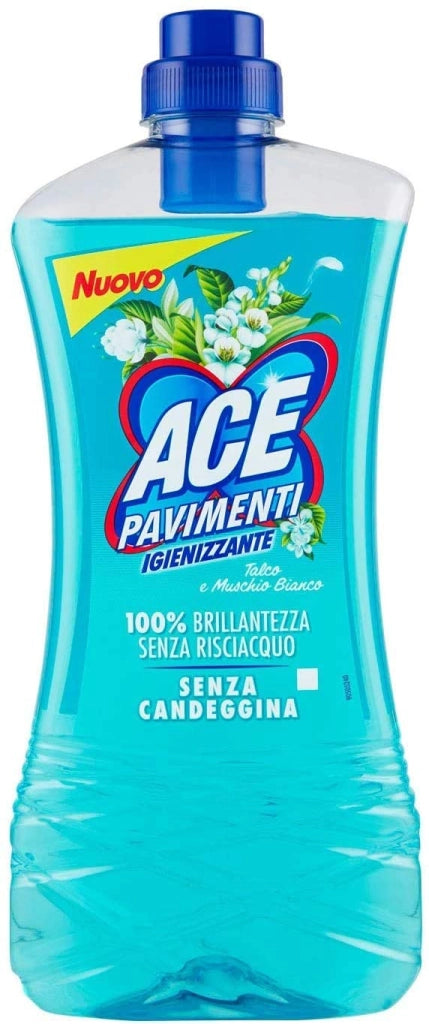 ACE IGIENIZZANTE PER PAVIMENTI AL TALCO E MUSCHIO BIANCO DA 1 LT