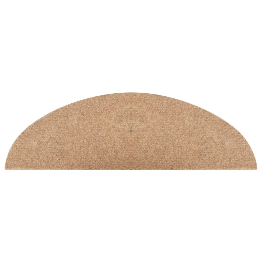 Tappetini Autoadesivi per Scale 20 pz Beige 56x17x3 cm 3365894