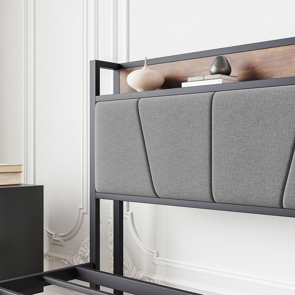 Letto intelligente - Xylo - 140x200 cm LED USB
