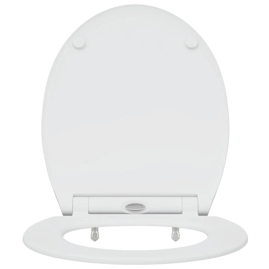 Sedile del WC Bianco 47 x 37,5 x 3,8 cm Duroplast 42002365