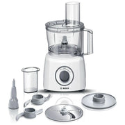 Bosch MCM3100W MultiTalent 3 Robot da cucina multifunzione 800 W ciotola 2,3 L 2 velocita' turbo accessori inclusi colore Bianco