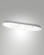 3481-56-102 EDISON MONTATURA BIANCA OVALE 6 FORI 95x30cm
