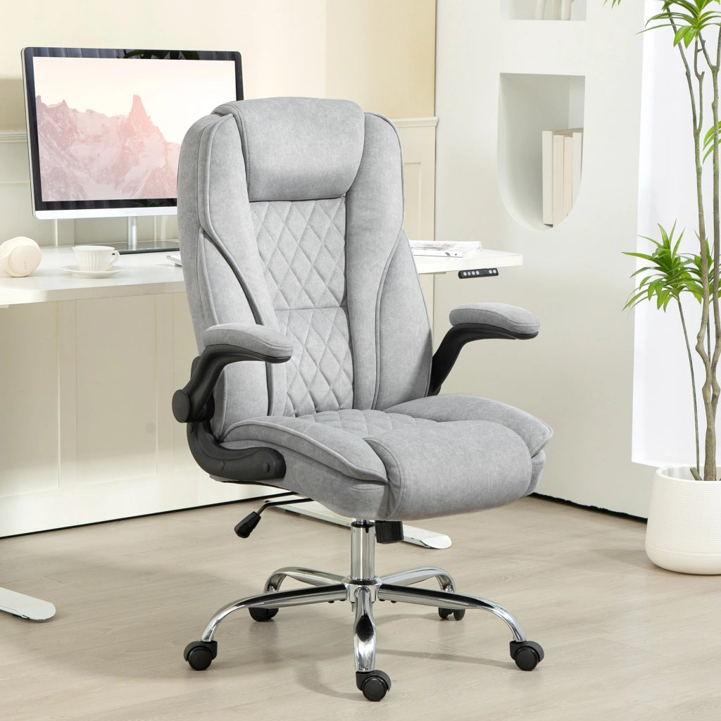 Sedia da ufficio ergonomica ¨C Minimal ¨C Grigio 70x70x114-122 cm