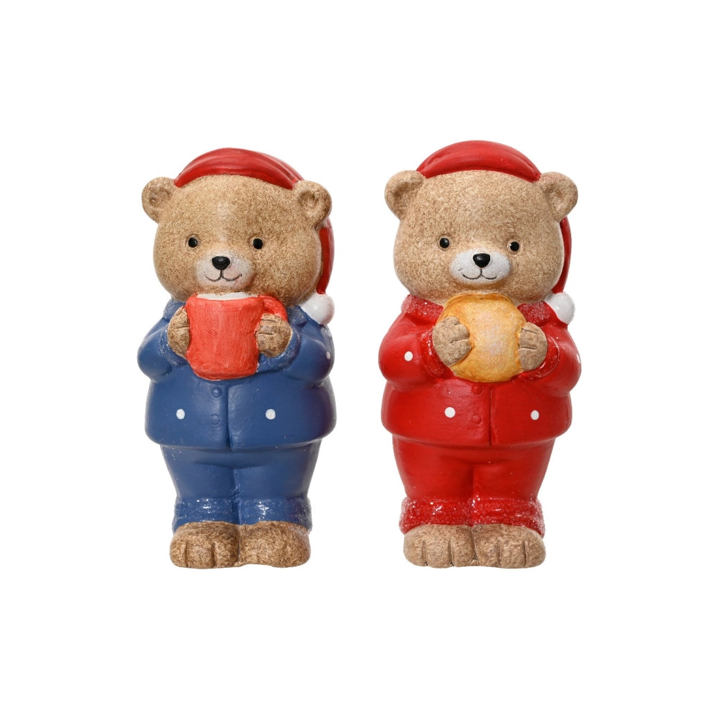 Orso terracotta ass 5x6xH12cm