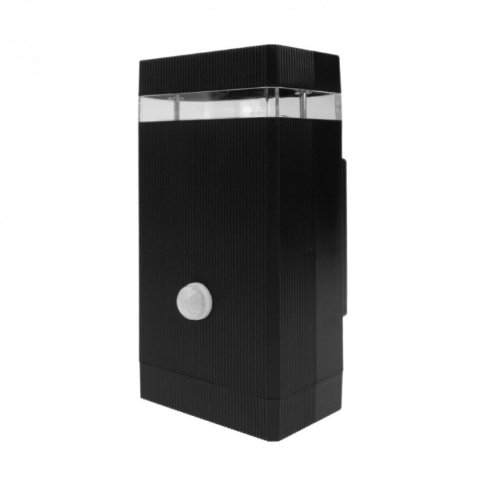 Applique esterno PIR nero GU10 15W Ecolight OE-1CP