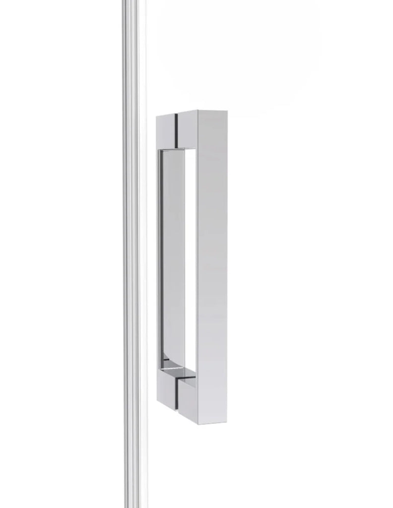 Box doccia ABANTE (TWENTY) 1+1 con lato fisso laterale 145x80 cm Cromo