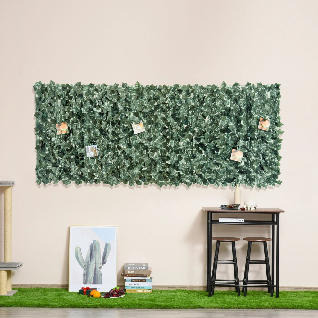 Pannello Privacy Hedera Artificiale per Balcone ¨C Minimal ¨C 240x100 cm