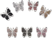 Pannelli strass autoadesivi colorati per jeans, 7 pezzi