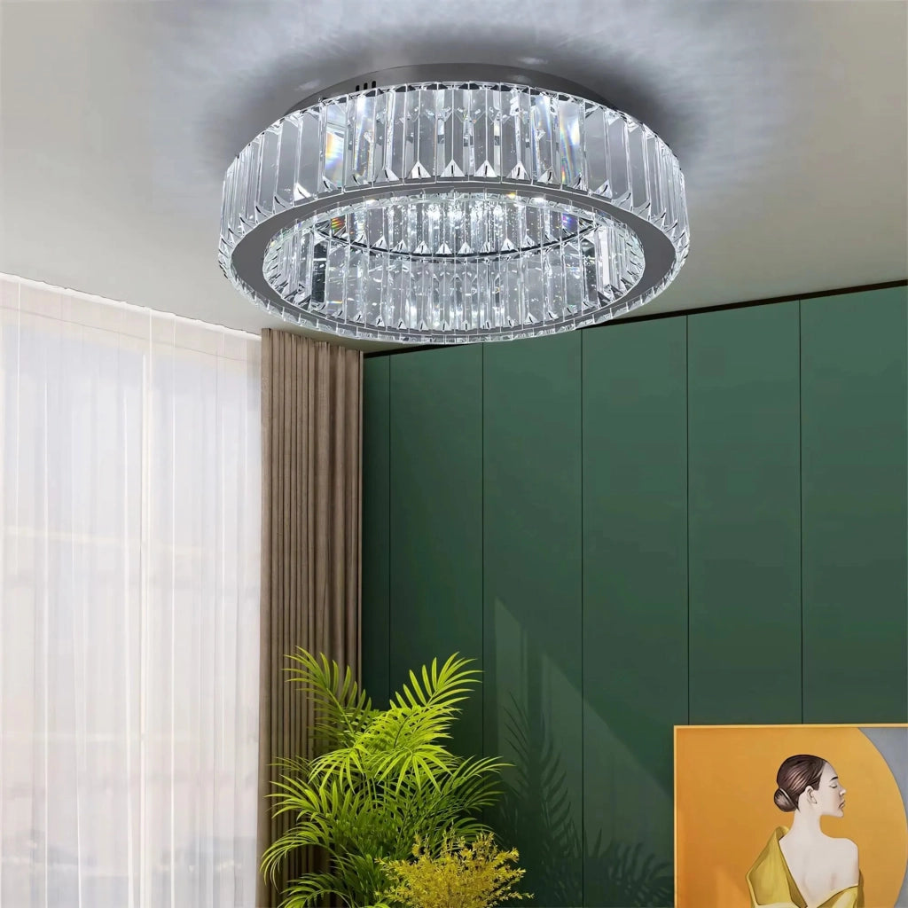 Lampada Da Soffitto App1744-c 50 Cm Chrome