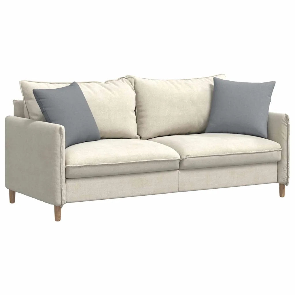 Cuscini da Divano 2 pcs Grigio chiaro 45 x 45 cm Tessuto 42013911