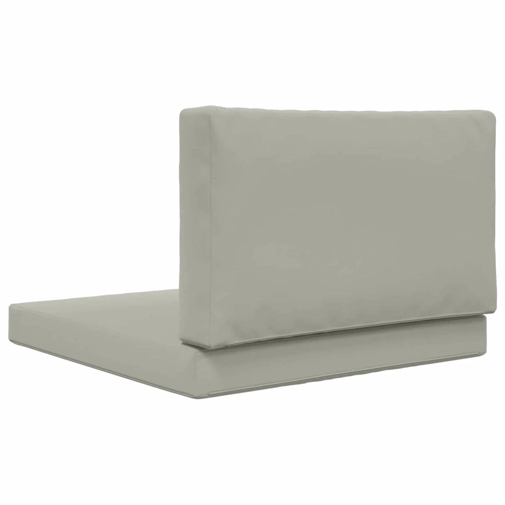 Cuscino per divano da esterno 2 pcs Grigio Poliestere 900830
