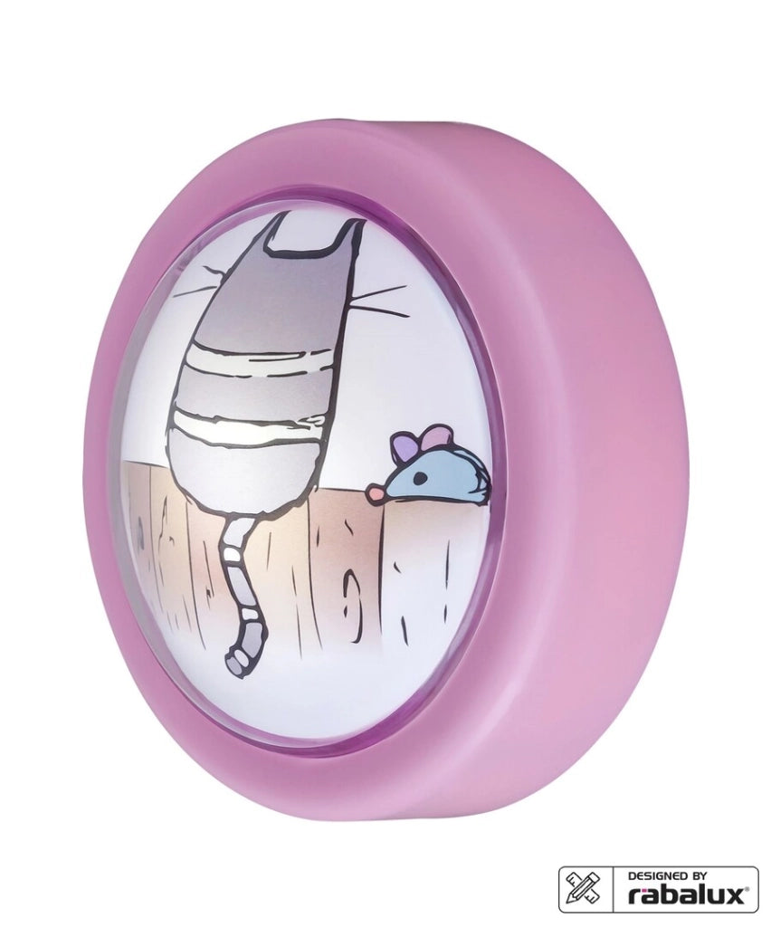 Lampada da parete bimbi LED 0,3W a pile Cathy Rabalux