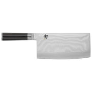 KAI DM0712 Shun Classic Coltello da Cucina Cinese 18 cm Lama Acciaio VG-MAX 32 Strati Damasco Manico Pakka Nero colore Nero