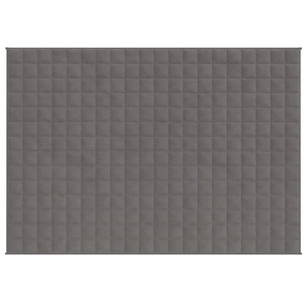 Coperta Ponderata Grigia 152x203 cm 7 kg Tessuto