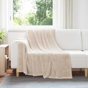 Coperte da Pile 6 pcs Beige 150 x 200 cm Panno 42016790
