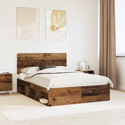 Struttura del letto Legno vecchio 150 x 200 cm Pino massello 3412477