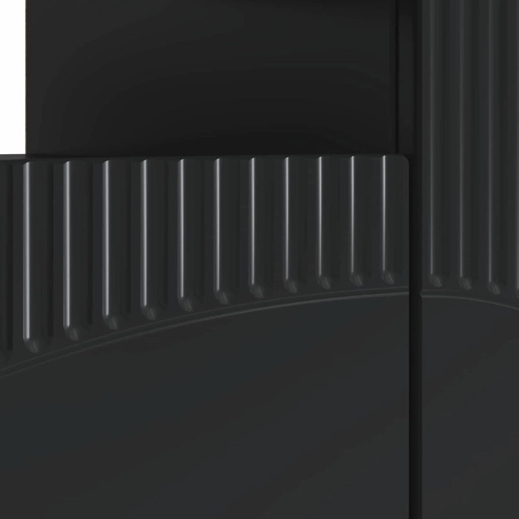 Mobile TV LED Nero Legno ingegnerizzato 897346