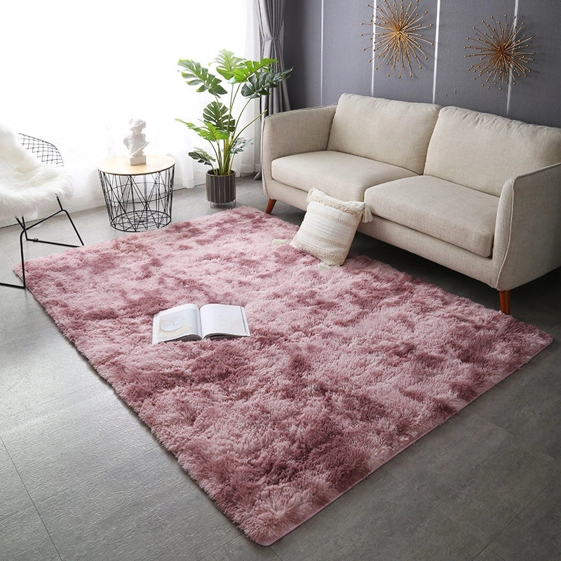 Tappeto rosa peluche shaggy 220x160 cm