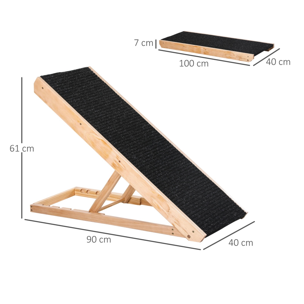 Scala per cani ¨C Minimal ¨C 26-61 cm, nero