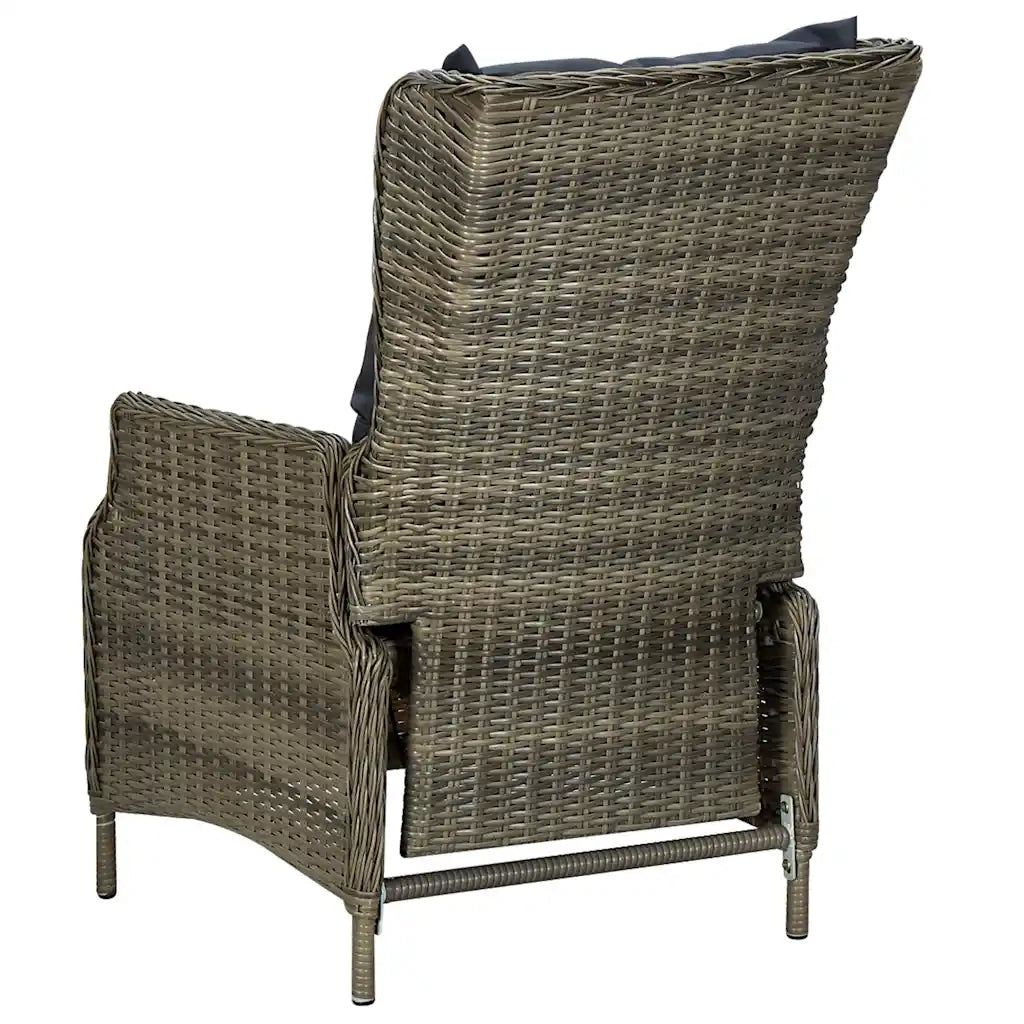 Set da Pranzo da Giardino 7 pz Marrone 3067934