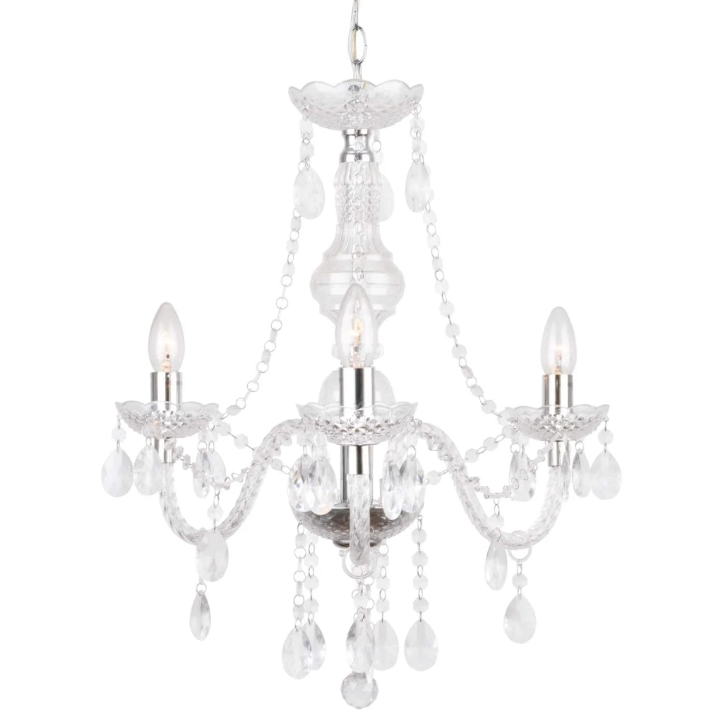 LÚZETE - LAMPADA DA SOFFITTO A 3 LUCI LIONETTA TRASPARENTE