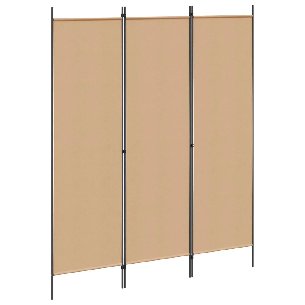 Divider per stanze Beige 150 x 180 cm Tessuto 42039193