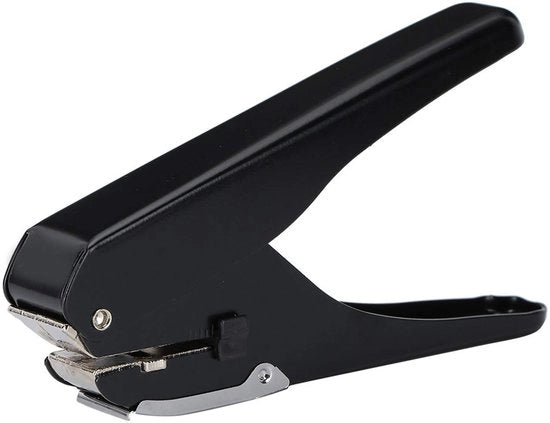 Fogliettatore Manuale a Batteria - 10 Fogli Capacità - Compatta - Leggera - Costruzione Metallica - Per ID delle Carte di Credito/PVC - Perforatrice a Mano