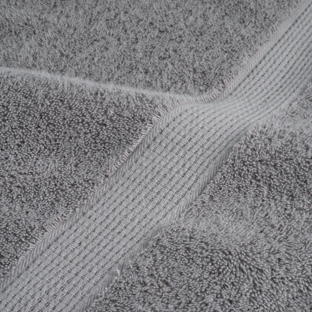 Asciugamani per ospiti Premium SOLUND 4 pz Grigio 30x50 cm 600 g/m² 137303